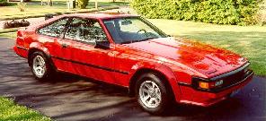 Click for a big pic of my 84 Supra catching some shade...