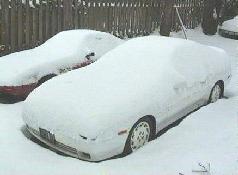 Click to see Keith's car buried by a rare Portland snow storm - Large