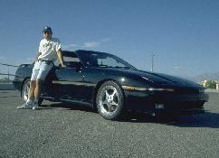 Click to see Larry and his Baby in the Vegas98 Meet Parking Lot - Large