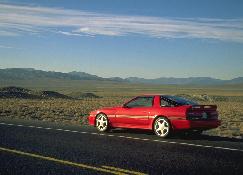 Click to see My Baby soaking up the last few rays of the NV desert sun - Large