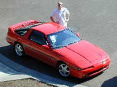 Click to see an Aerial Shot of Me and My Baby at Kirk's after Zupan's '99 - Large