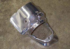 Click to see the Cermachromed Upper Heat Shield - Large