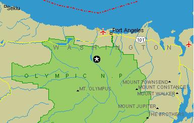 Hurricane Ridge Map (Zoom)