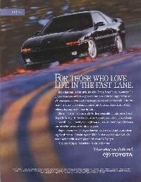Click to see 91 'For Those Who Love Life in the Fast Lane' Ad - Large