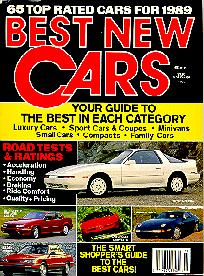 Click to see Consumer's Review of Best New Cars for 1989 - Large