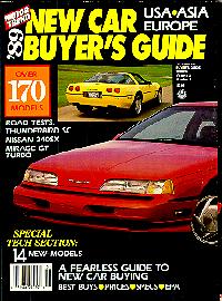 Click to see the Motor Trend 1989 New Car Buyers Guide Cover - Large