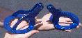 Click to see the Viola Blue powdercoated GREX shock tower brace brackets LARGE...