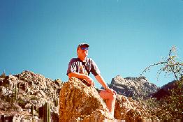 Click to see Me enjoying the sun hiking in Tucson - Large