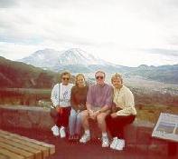 Click to see Gram, Amy, Me and Mom at Mt. St. Helens on Labor Day Weekend - Large