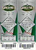 Click to see my tickets to the 2nd ever Mariners game at the brand new Safeco field - Large