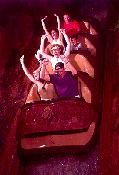 Click to see Me, Sis and Mom taking the plunge at Splash Mountain - Large