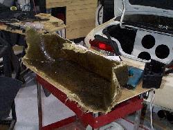 Click to see fiberglass roughout (front) - Large