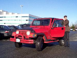 Click to see Mike and Jeep Fullscreen...